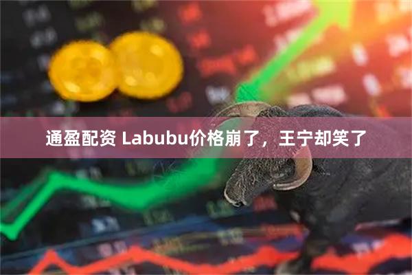 通盈配资 Labubu价格崩了，王宁却笑了
