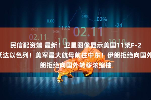 民信配资端 最新！卫星图像显示美国11架F-22隐形战机抵达以色列！美军最大航母前往中东！伊朗拒绝向国外转移浓缩铀